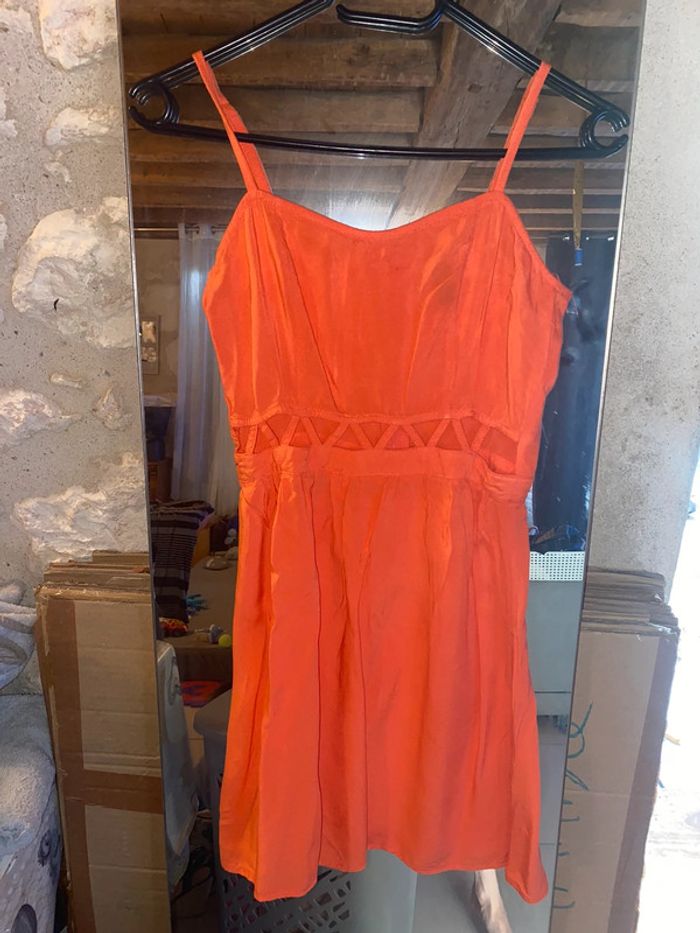 Robe orange corail - photo numéro 3