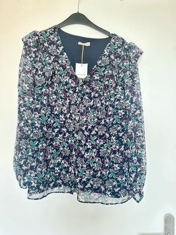 Blouse femme de vertbaudet maternité très beau tissu