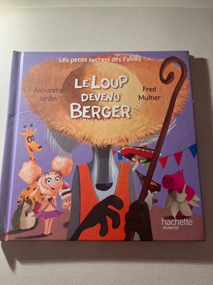 livre « le loup devenu berger »