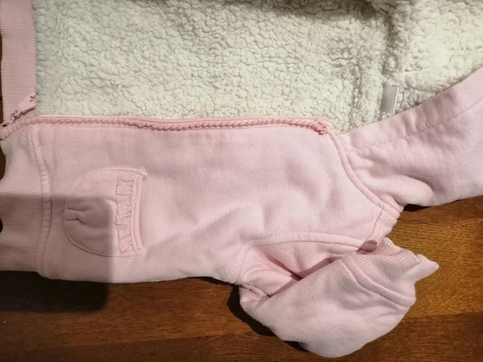 Veste rose doublé en 12mois - photo numéro 3