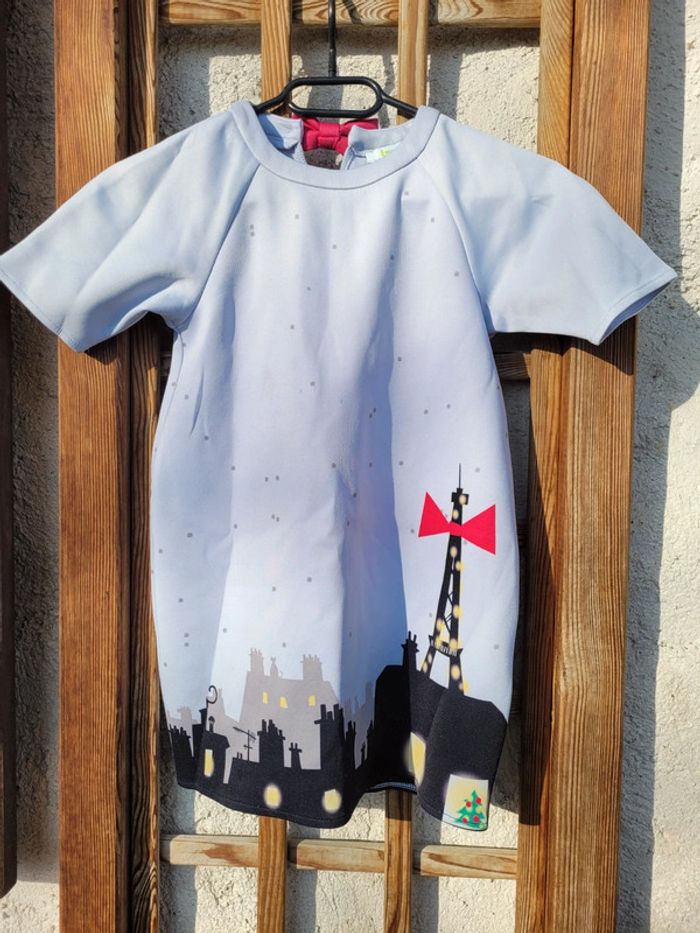 Superbe ensemble Ixoo robe epaisse et chaude 🌃 et boléro assorti, 6 ans - photo numéro 4