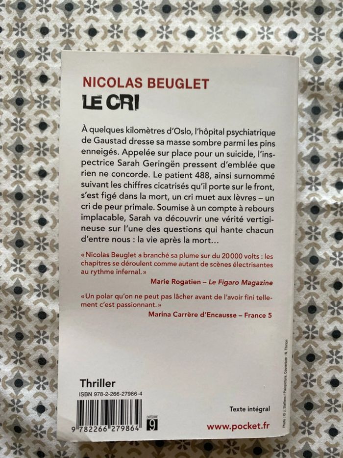 Le cri de Nicolas Beuglet - photo numéro 2