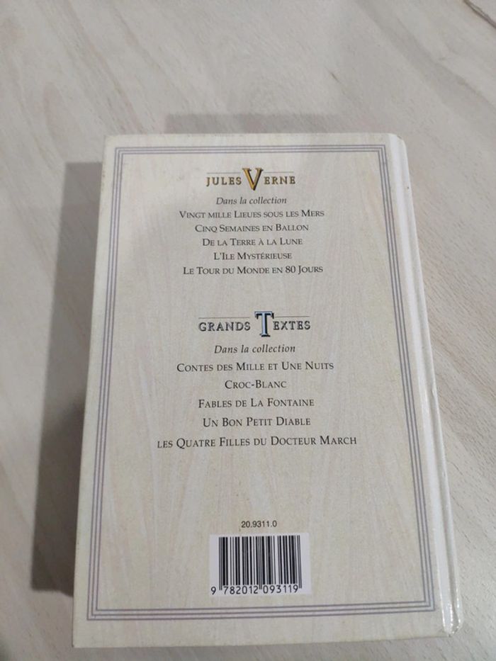 Livre grand format l'île mystérieuse Verne idéale bibliothèque gravures - photo numéro 6