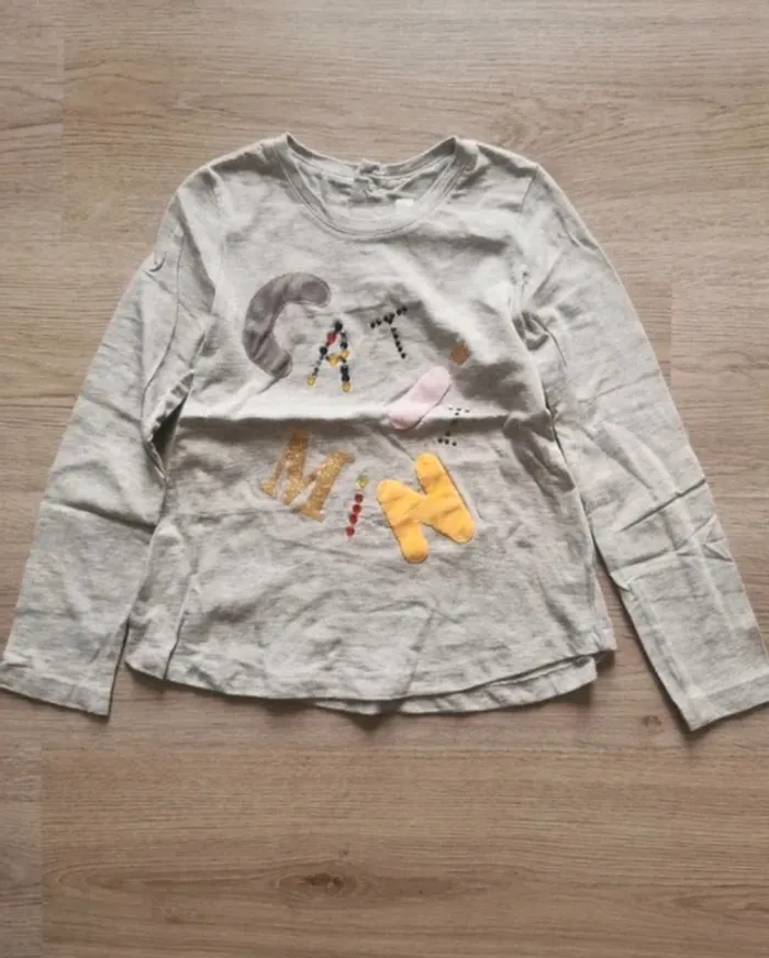 Maillot manche longue marque Catimini taille 6 ans