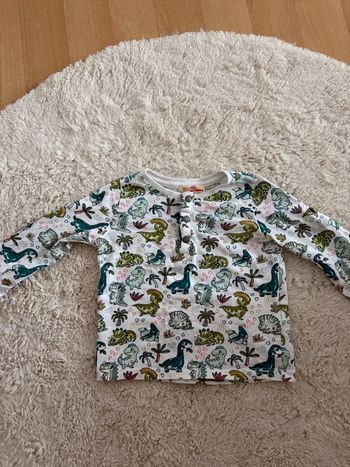 Teeshirt manches longues dinosaures 