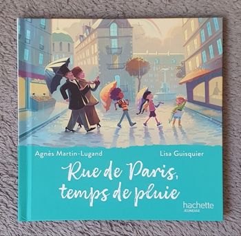 Roman pour enfants "Rue de Paris, Temps de Pluie" - Collection Le Musée Magique (4-6 ans) / Hachette