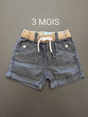 Short Okaïdi - Taille : 3 mois