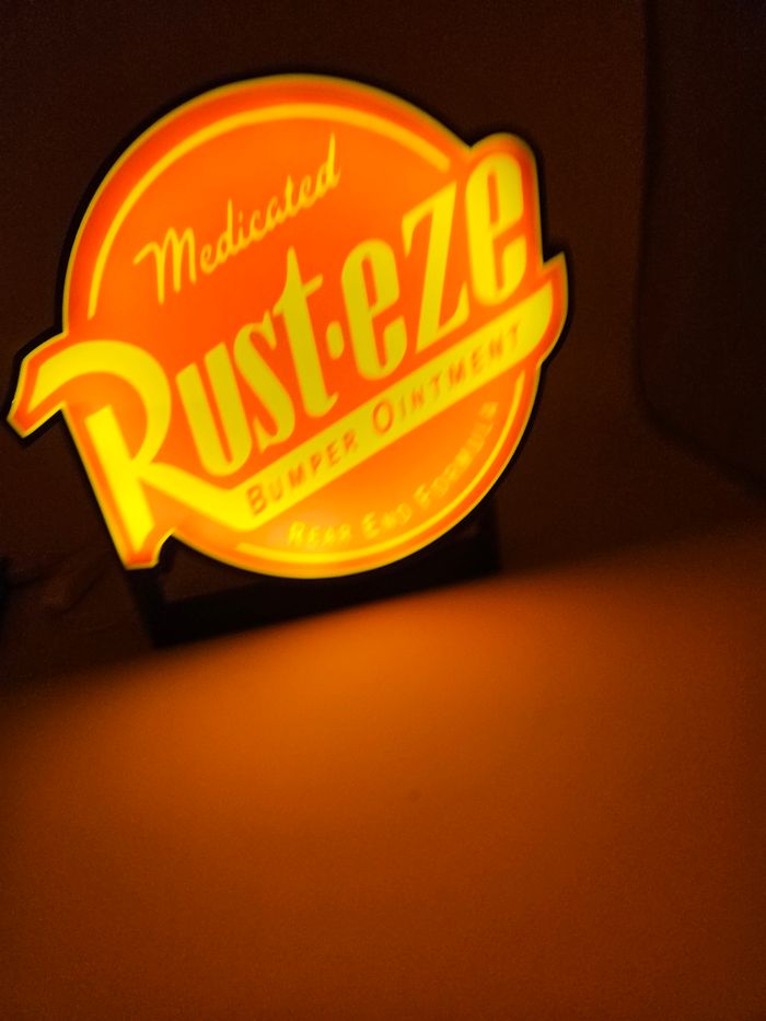 Lampe lumineuse à led cars rust eze - photo numéro 7