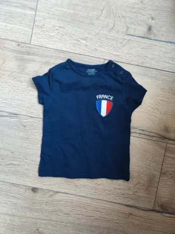 T-shirt foot 12 mois