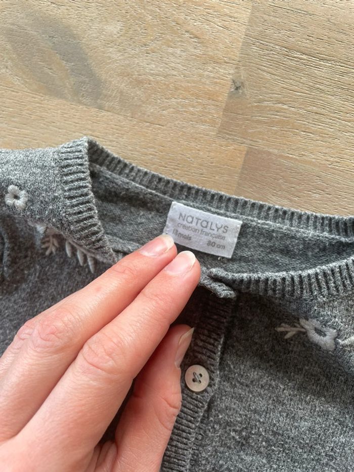 Gilet gris - photo numéro 3