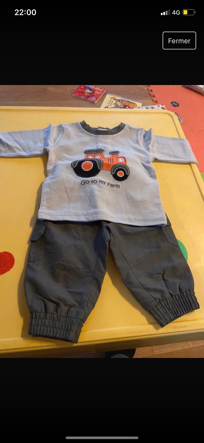 Ensemble taille 3 mois