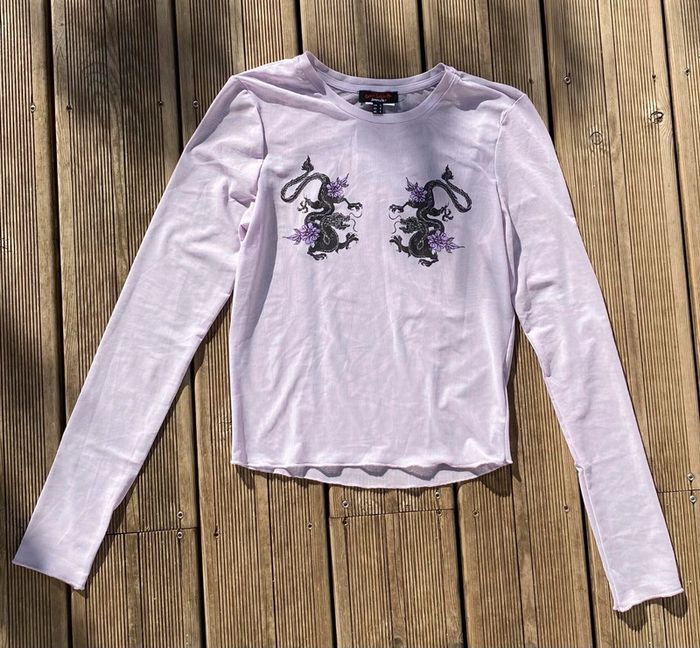 Blouse en voiles et transparences 36 🐉