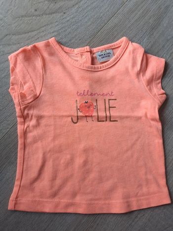 Tshirt fille 3 mois tao