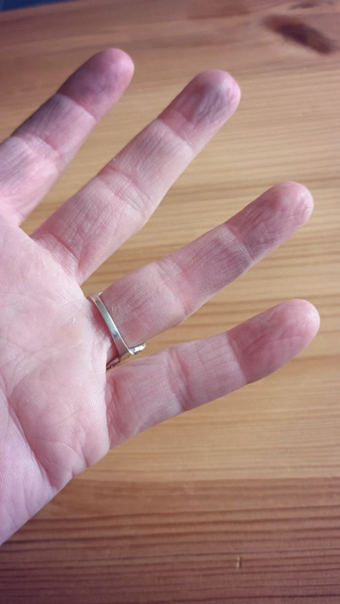 Bague en argent 925 et zirconium - photo numéro 13