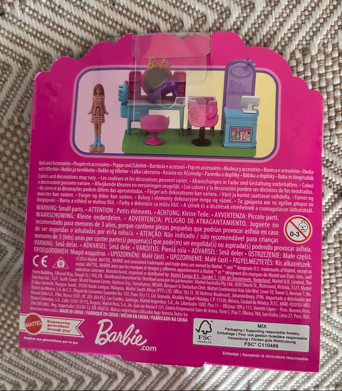 Ensemble d’accessoires pour Mini Barbie Land – Neuf - photo numéro 2