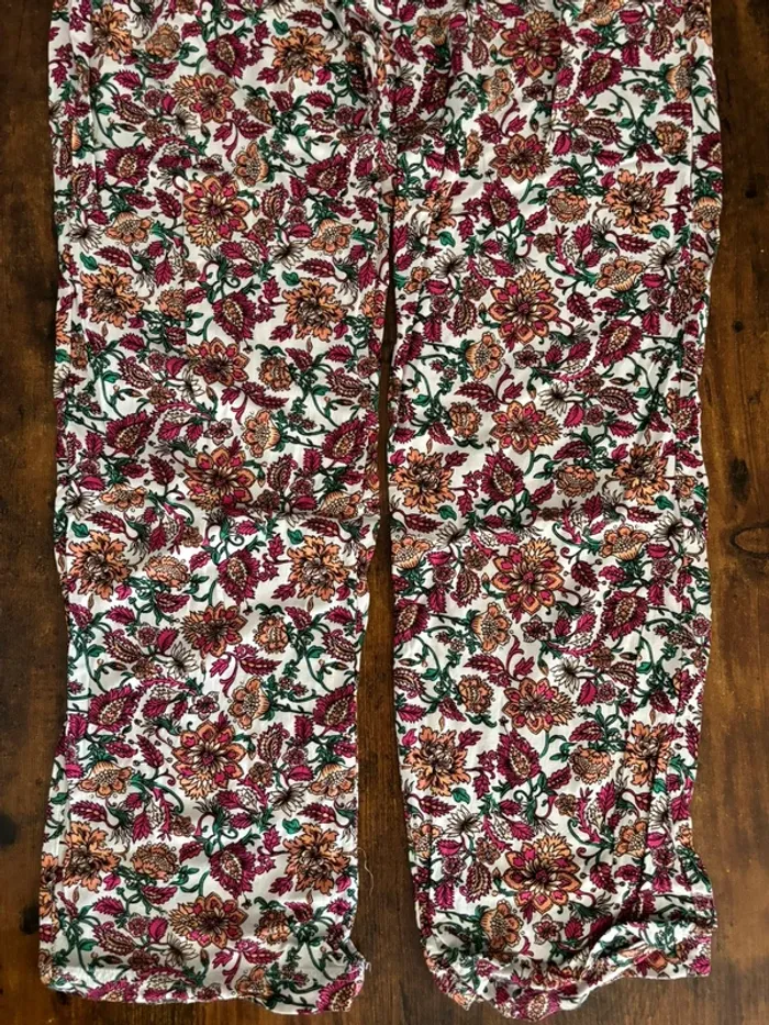 Pantalon ample à fleurs - photo numéro 4