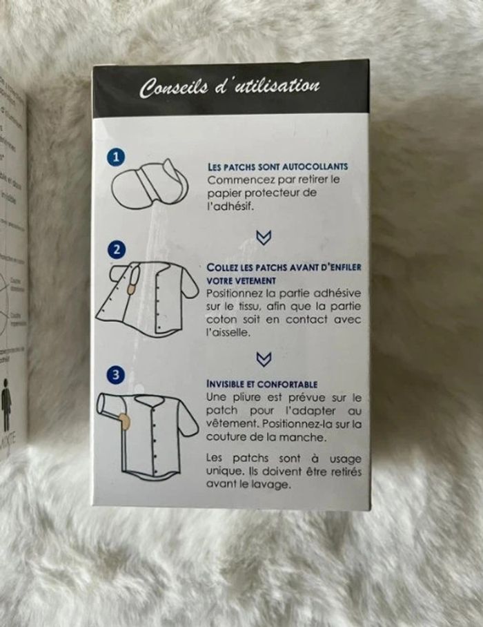 3 boites de 12 patchs anti auréoles, anti transpirant - photo numéro 3