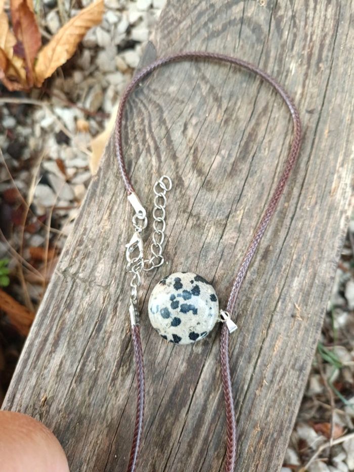 Collier pendentif pierre naturelle - photo numéro 3