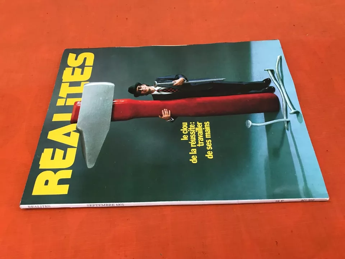 Réalités le clou de la réussite : travailler de ses mains Septembre 1975 - photo numéro 9