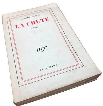 Albert Camus La chute (1960) Librairie Gallimard