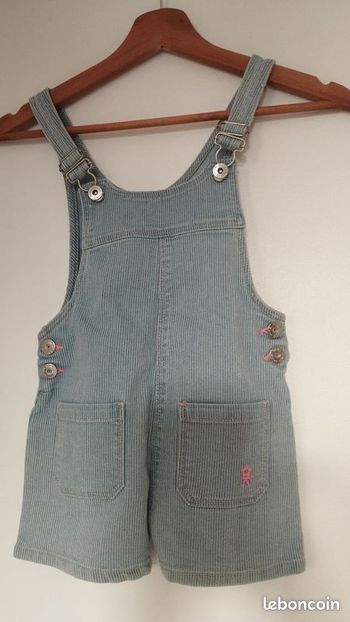 Salopette Jeans Fille 5ans Okaidi Neuve