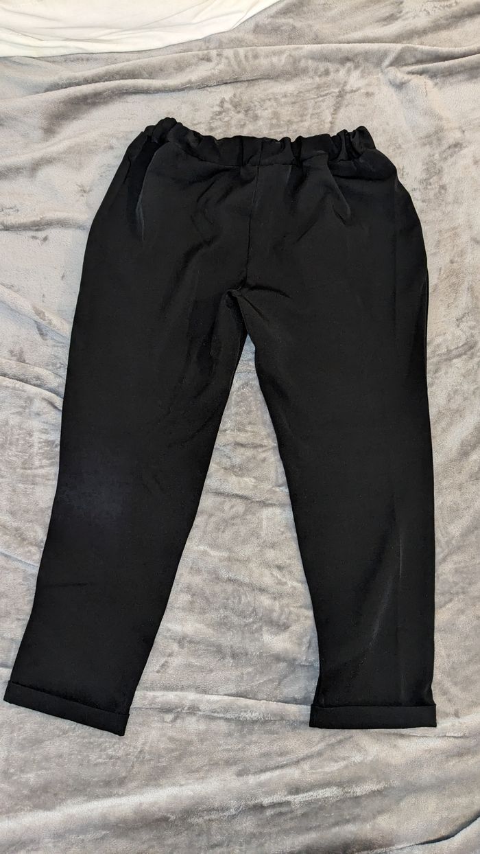 Pantalon Noir Polyester - photo numéro 2