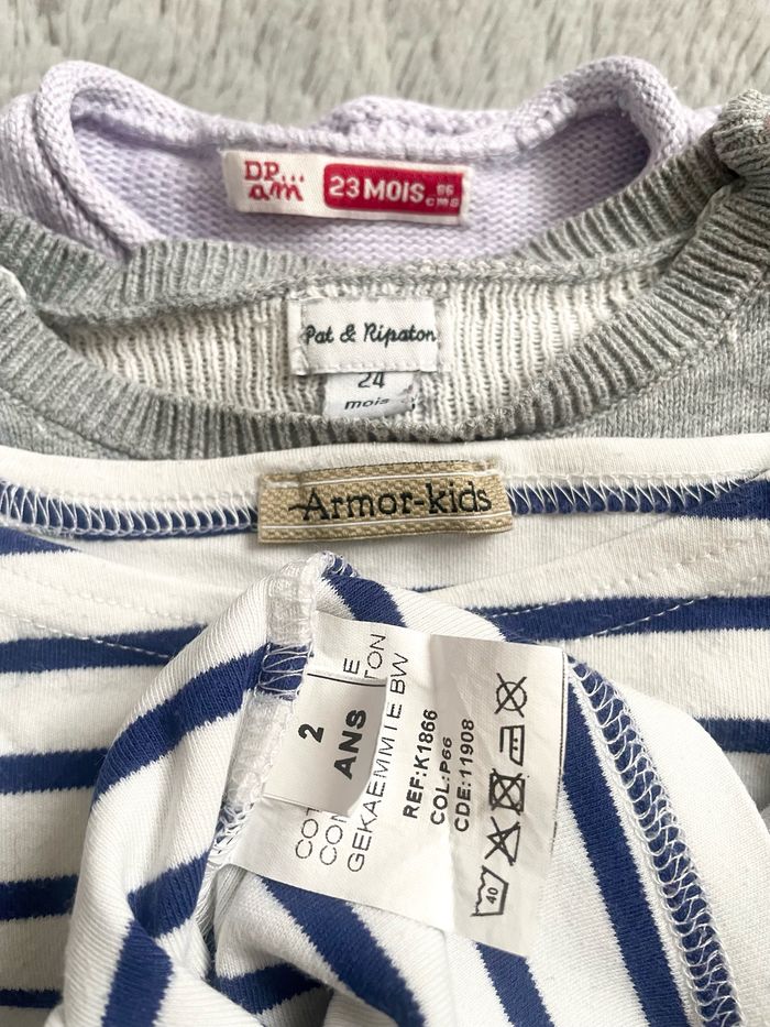3 vêtements à manches longues en 24 mois - photo numéro 10