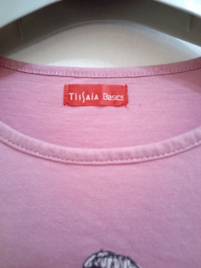 Tee-shirt manches longues rose T.14 ans - Tissaia - photo numéro 6