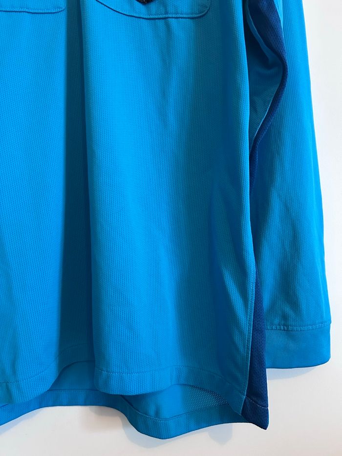 Maillot Arbitre Nike Bleu - Manches Longues - Taille L - Rare - photo numéro 9