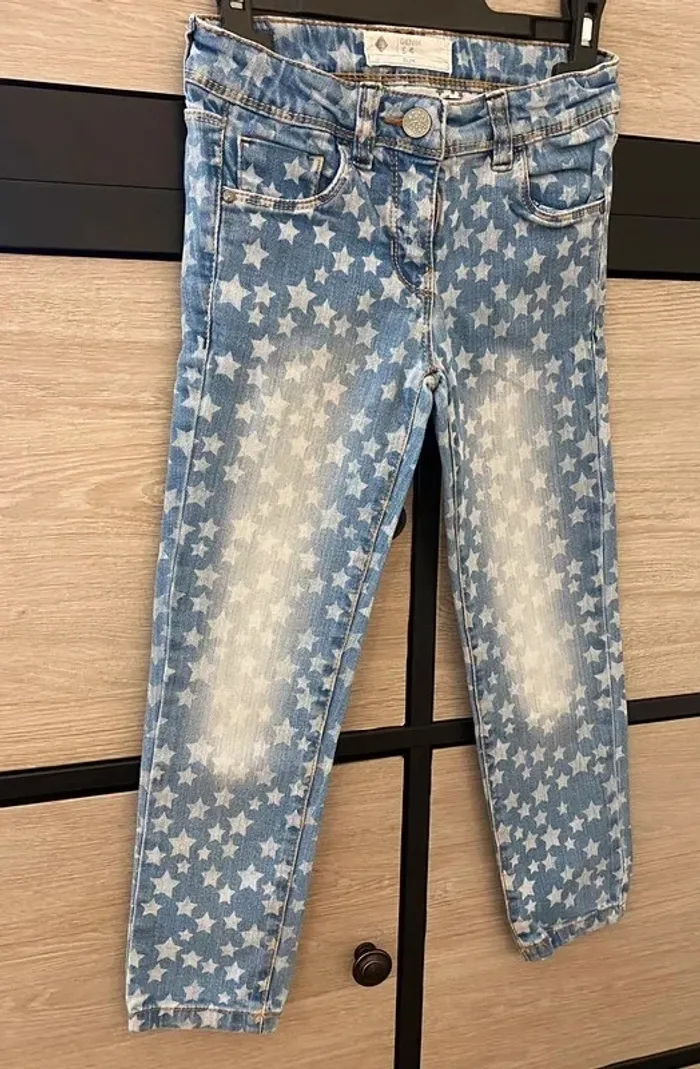 Jeans Denim Tex Taille 5 - 6 ans - photo numéro 3