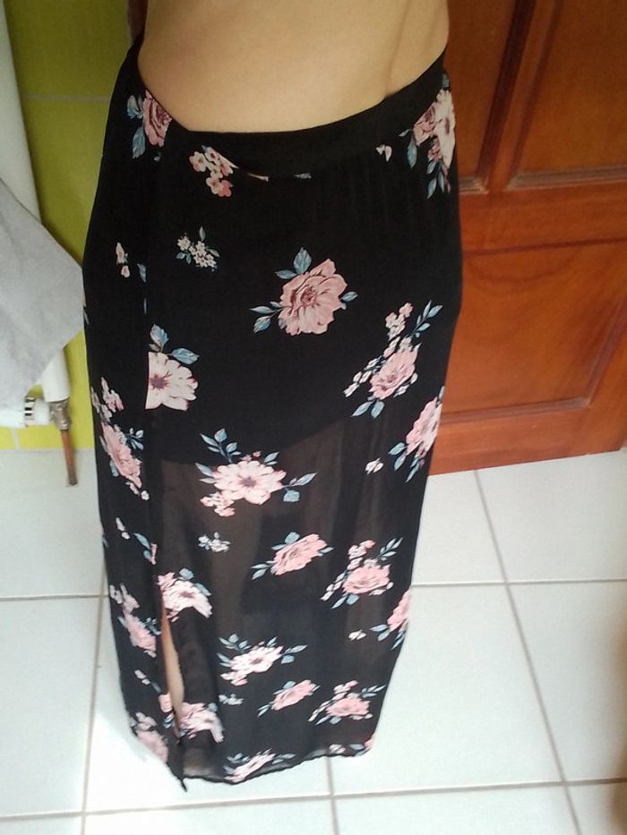 Jupe longue femme à fleurs 🌸 H&M - photo numéro 7