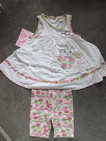 Ensemble été Marie 12 mois