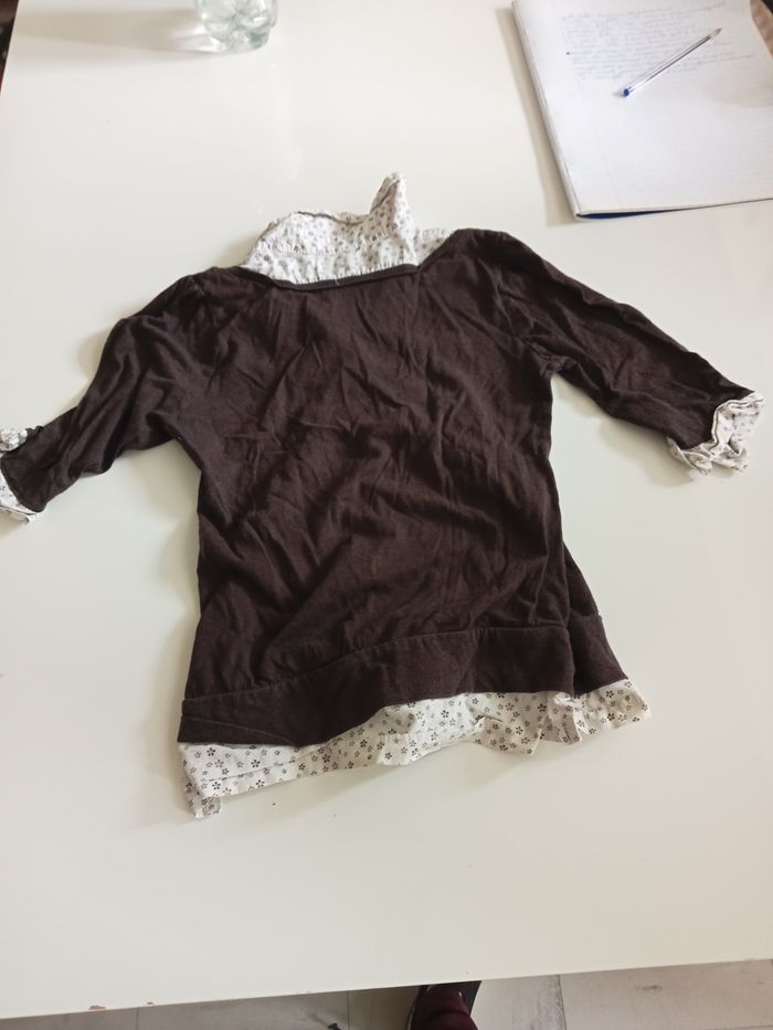 T-shirt mi manche fille - photo numéro 5