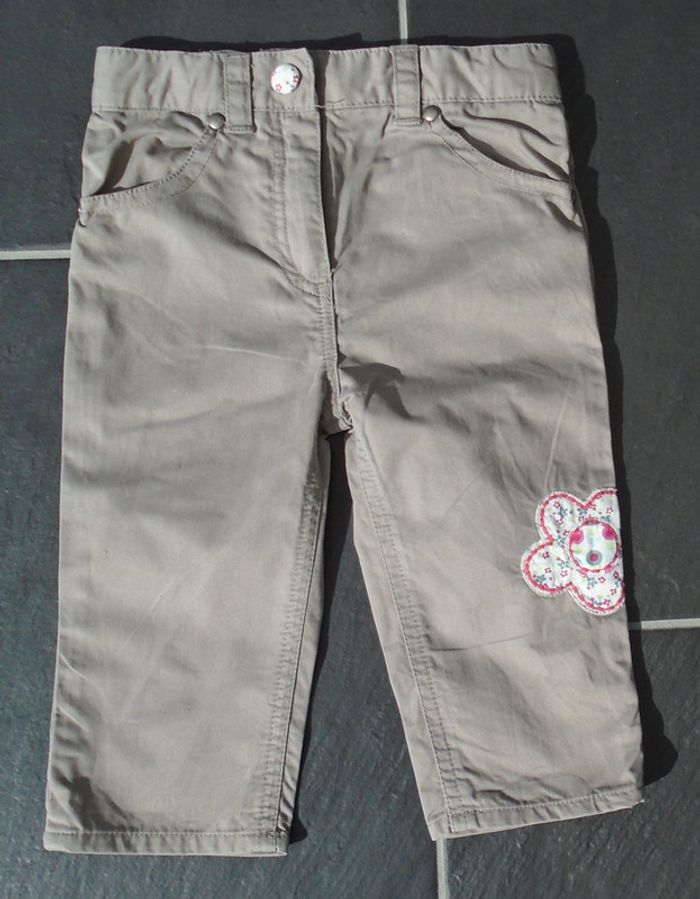 Pantalon fille 12 mois