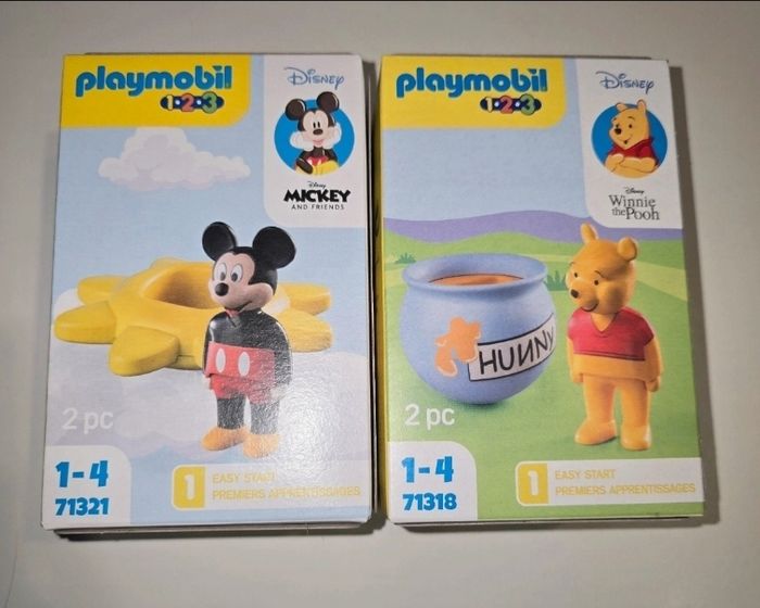 123 playmobil disney mickey 71321 et winnie l'ourson 71318 neufs - photo numéro 2