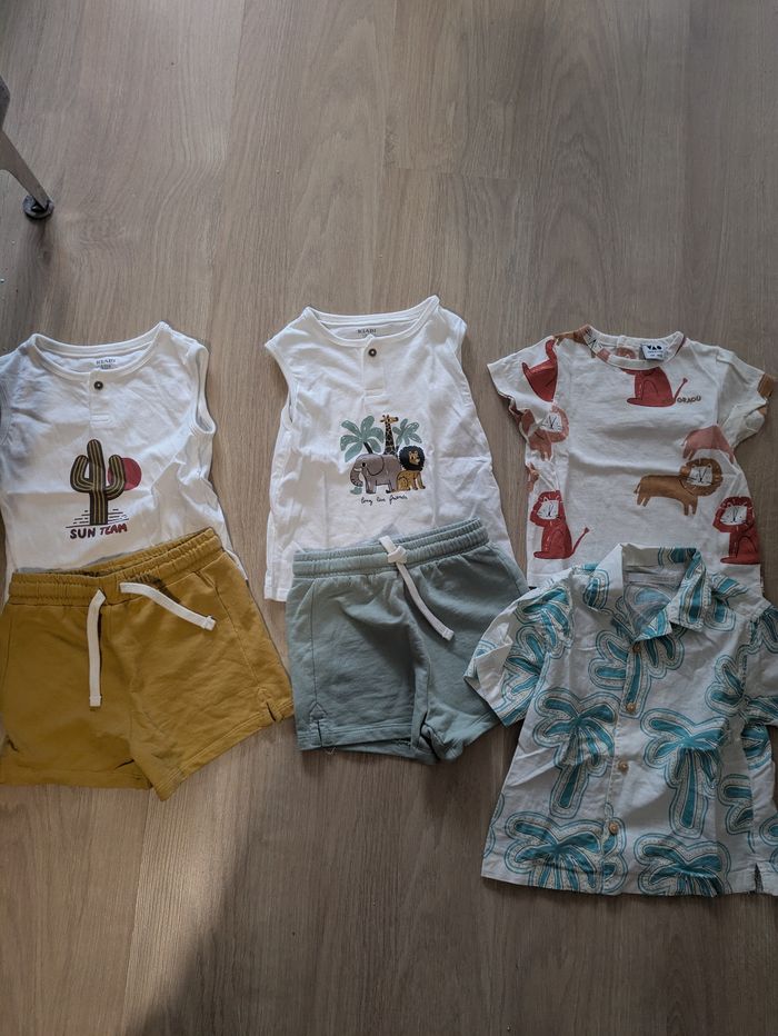 Lot vêtements été bébé 18mois