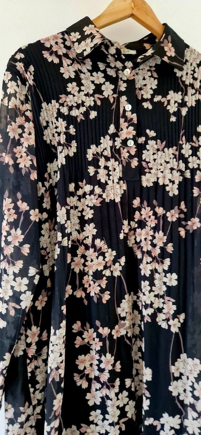 Robe fluide a motif taille M - photo numéro 5