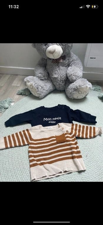 Lot pull bebe garçon