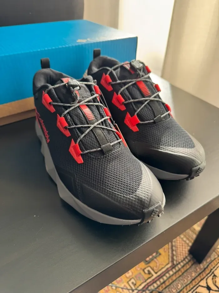 Columbia Centennial Trail Outdry taille 40 noir rouge corail - photo numéro 3