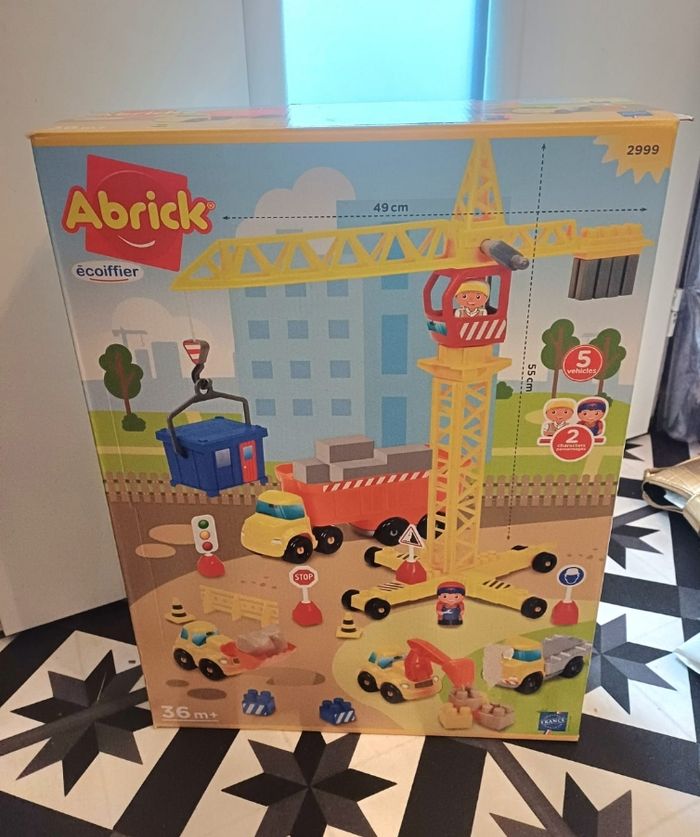 Grue A-brick Ecoiffier - photo numéro 2