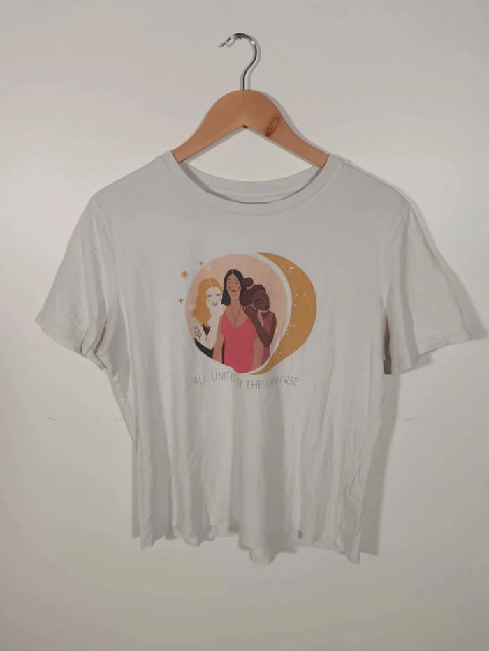 T-shirt blanc kiabi 40
