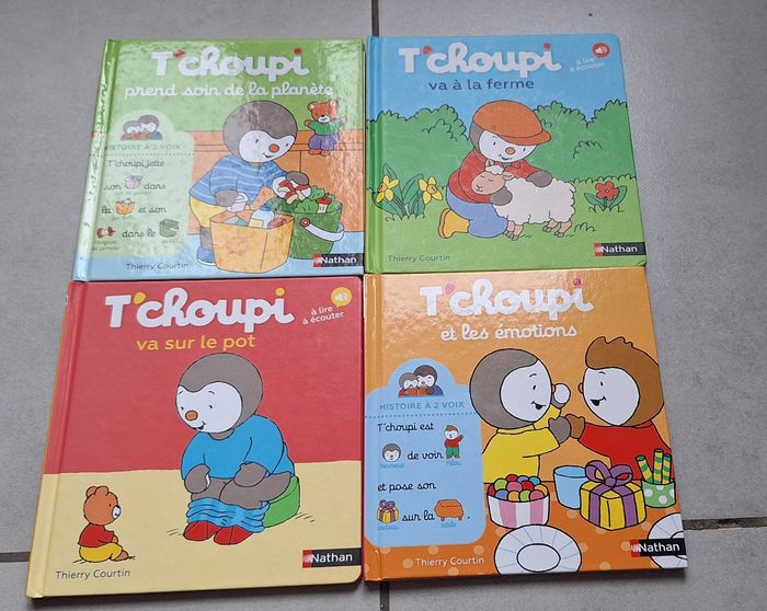 4 livres t'choupi