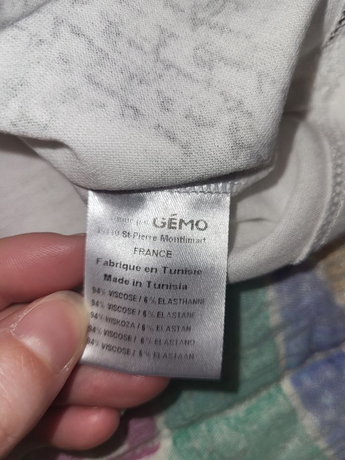 Tee-shirt fille 6 mois - photo numéro 3