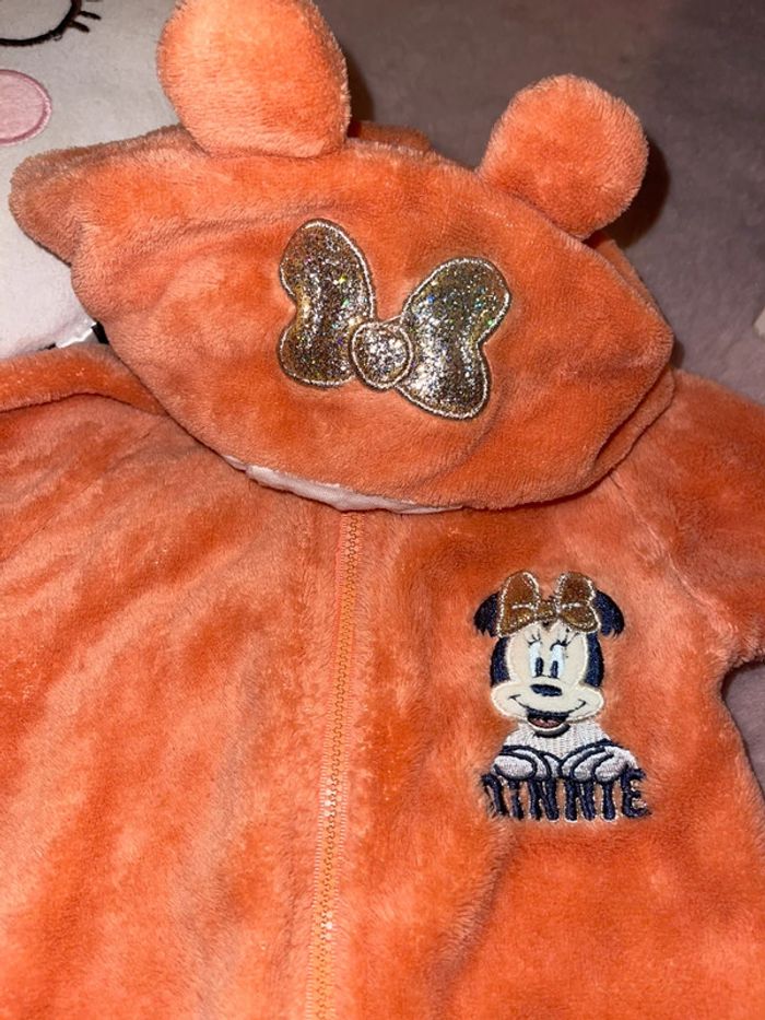 Combinaison velours 3 mois Disney Minnie - photo numéro 2