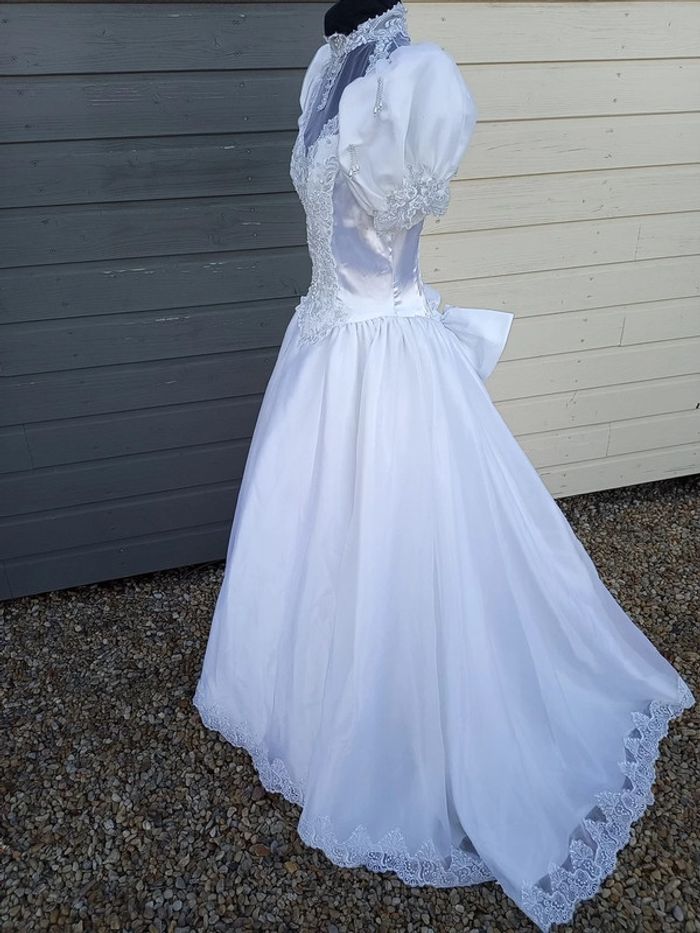 robe de mariée vintage taille 36/38/40 - photo numéro 5