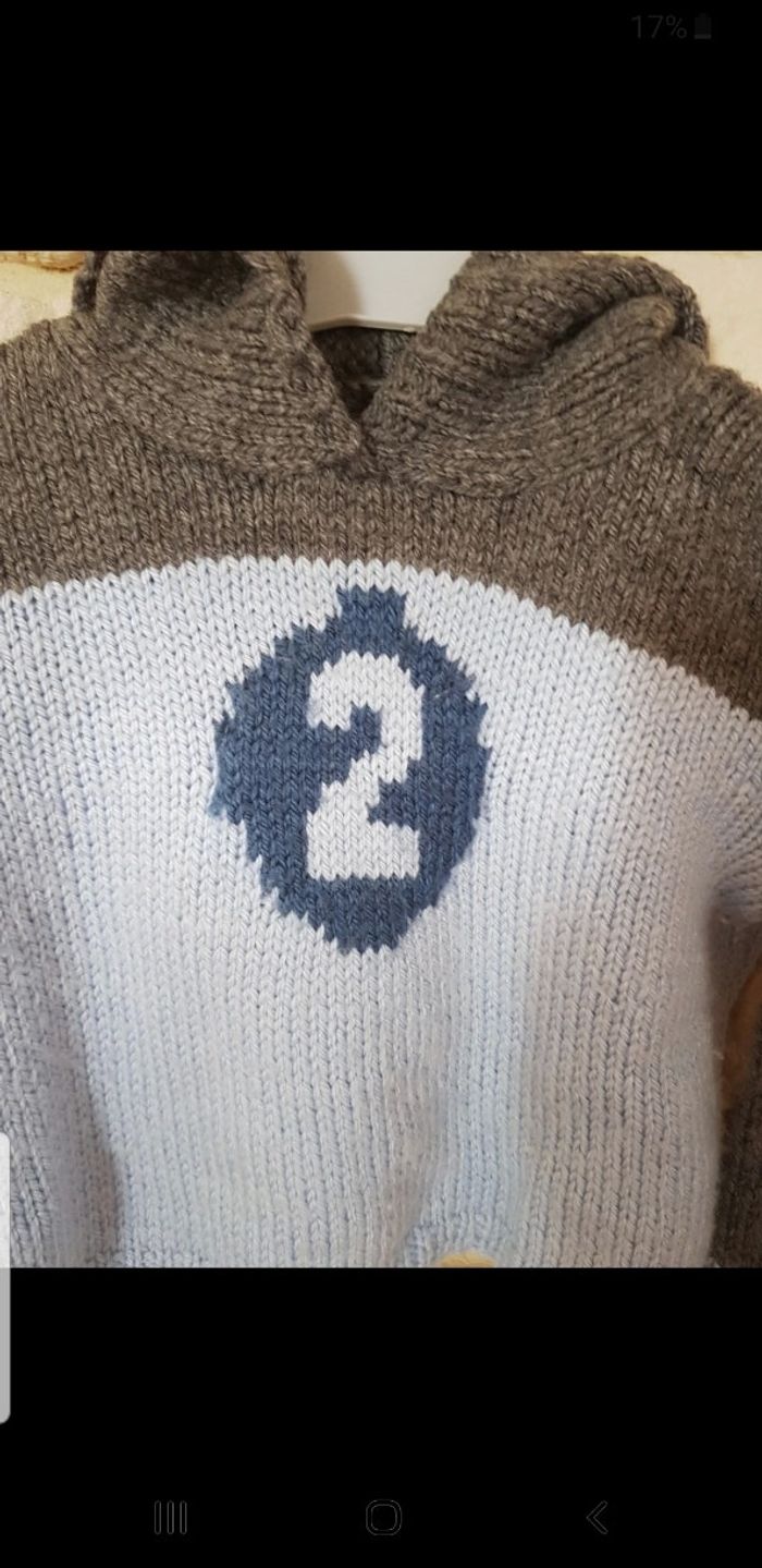 Pull garçon taille 24 mois - photo numéro 2