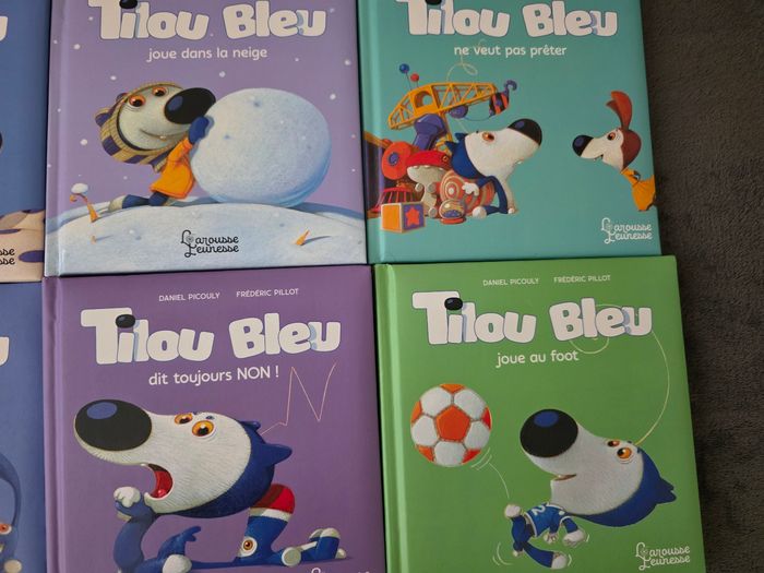 Lots de 10  livres tilou bleu - photo numéro 5