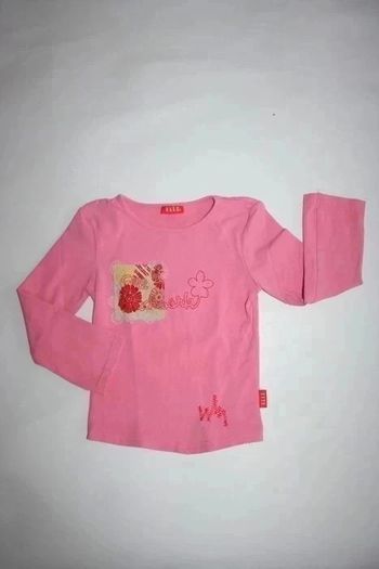 Tee shirt rose Elle 3 ans