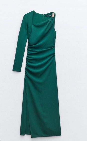 Longue robe asymétrique Zara 