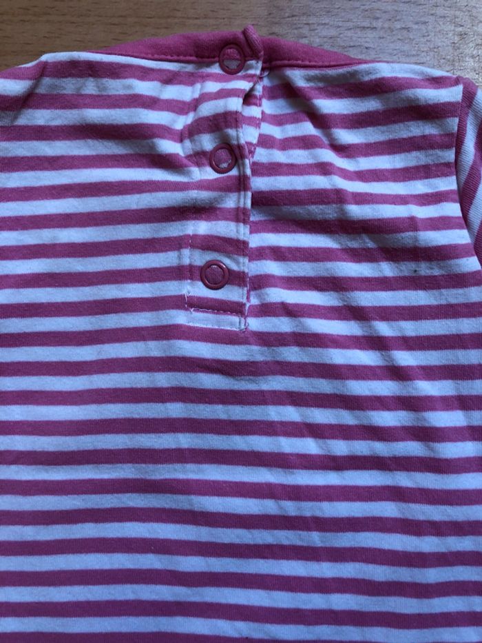 Joli T-shirt MC Orchestra T. 6 mois/67 cm fille TBE - photo numéro 4